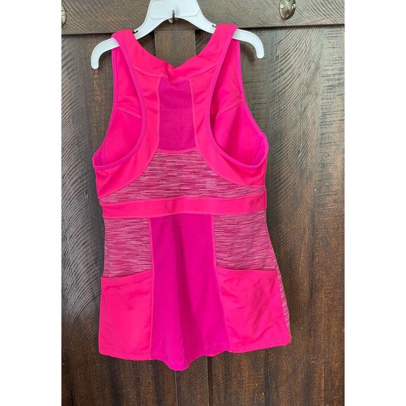 Athleta Performance Tank Top Size M Built-In Support Athletic Workout Yoga Top - Picture 5 of 5
